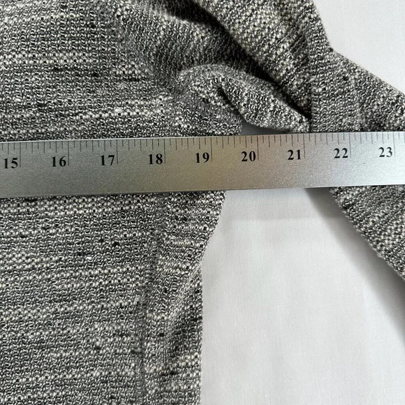 Straight Down Sweatshirt Womens Size M Hoodie Long Sleeve Tunic Pullover Gray - Picture 10 of 12